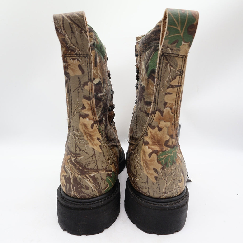 Irish Setter 824 Gore-Tex Hunting Boots Mens 9D Camo Canvas New Vintage Style
