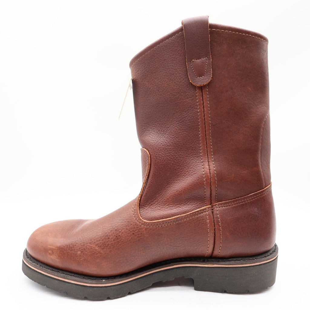Double-H Vintage 90s Work Boots Mens 8.5 D Leather Ranchwell USA NWT Box