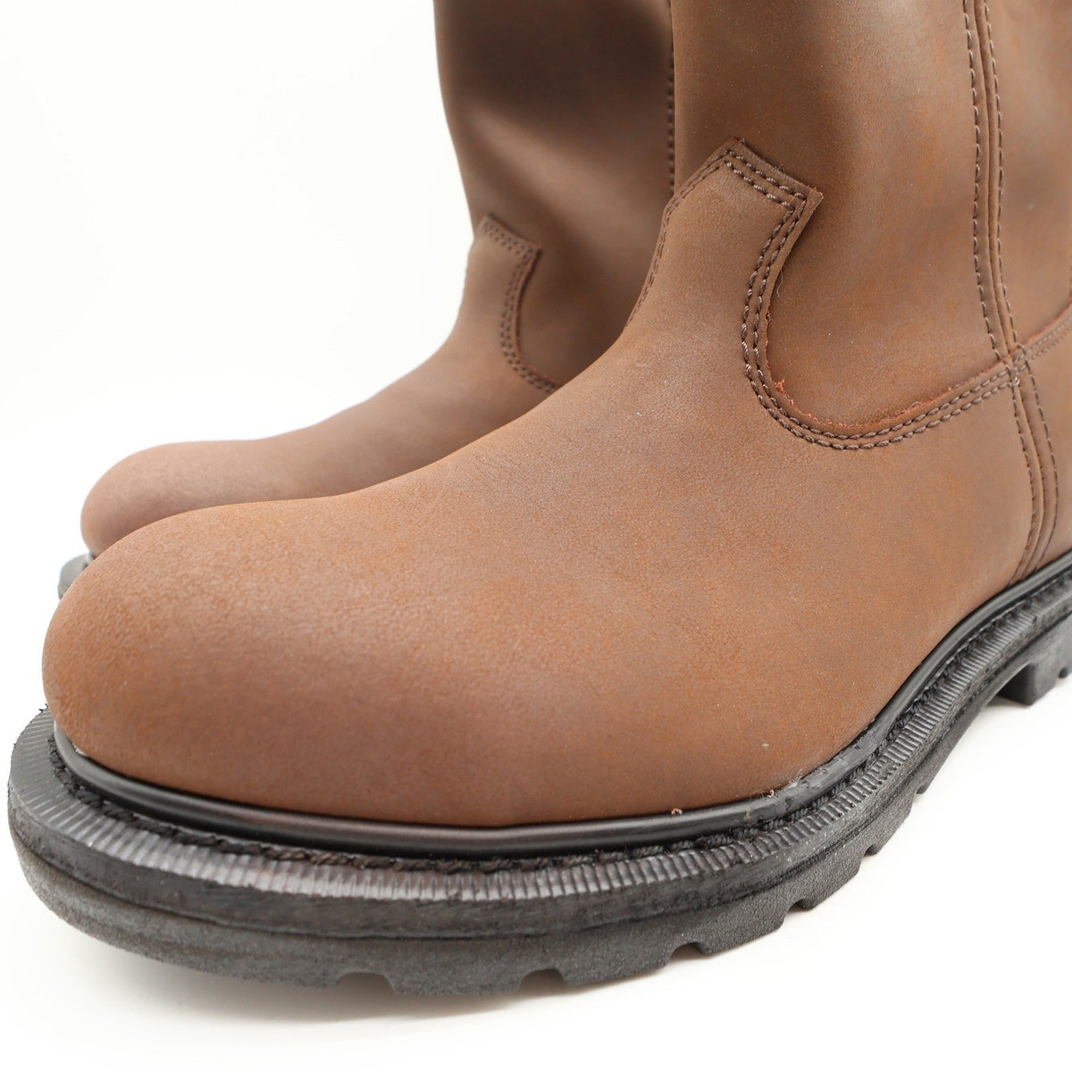 Worx 5701 Steel Toe Work Boots Mens 10.5 Brown Leather New In Box - take2supply