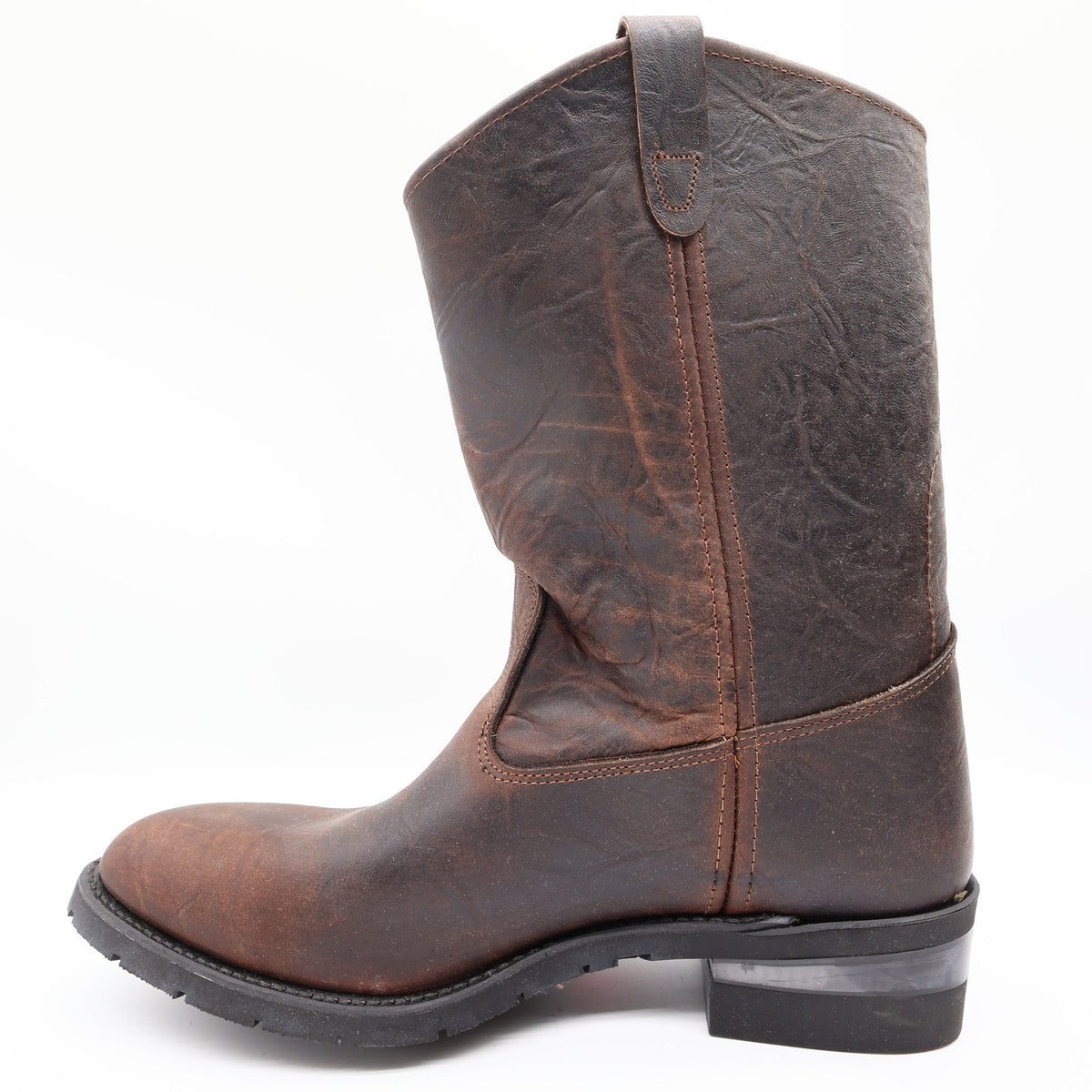 Double-H Aero-Glide 7 System Boots Mens 12 D Brown Leather NWT Vintage Style