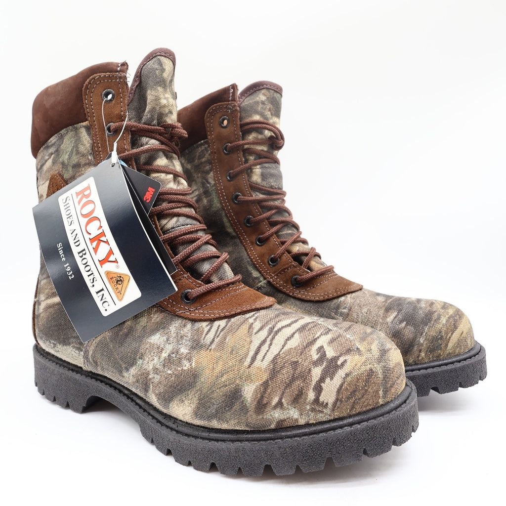 Rocky 944 WildCat 8" Hunting Boots Mens 9 MW Camo GORE-TEX NWT