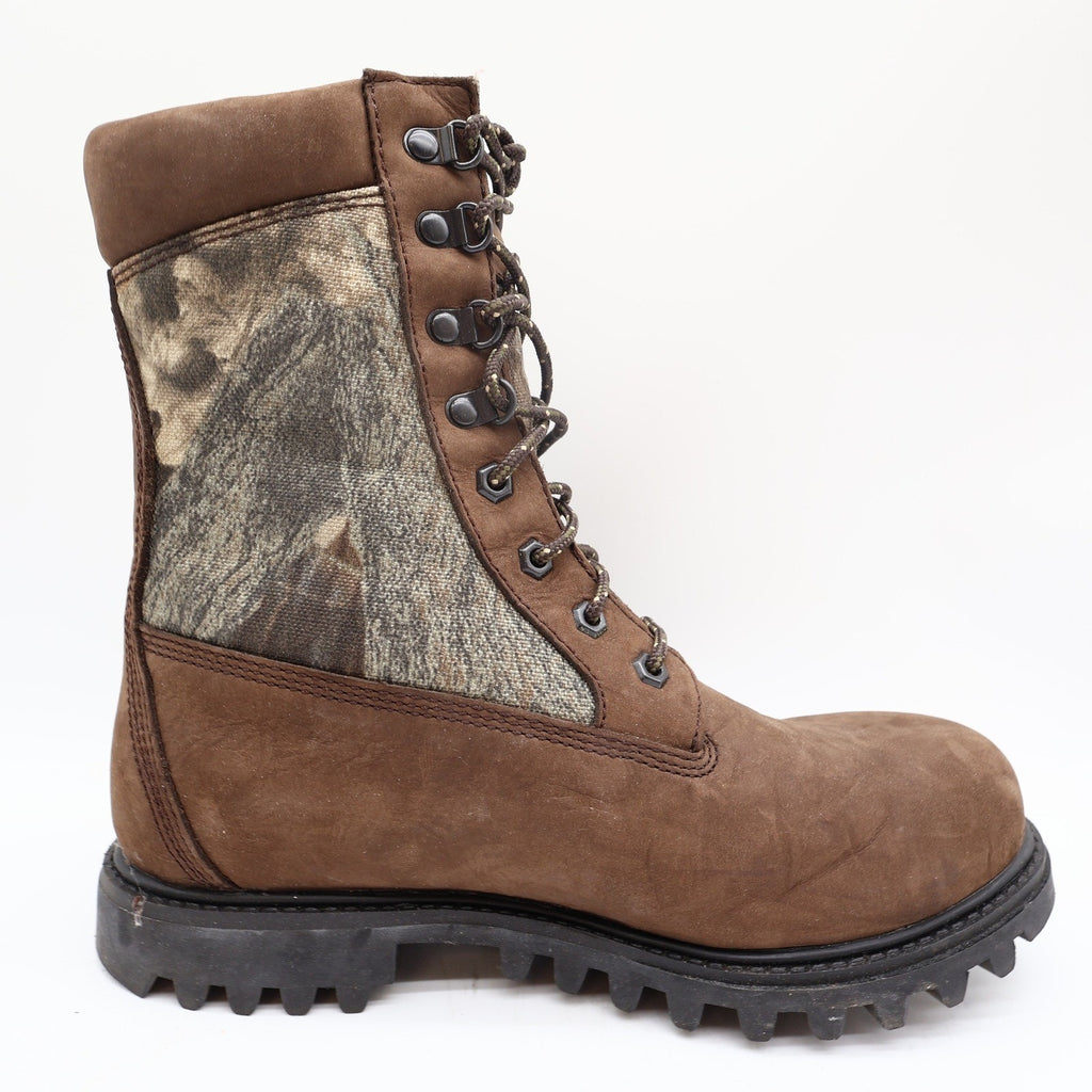 Browning 30300 Hunting Boots Mens 8 Coffee Camo Leather Waterproof New