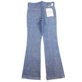 Maverick Vintage 70s Flare Jeans Mens 33x36 Blue Cotton USA Made NOS NWT