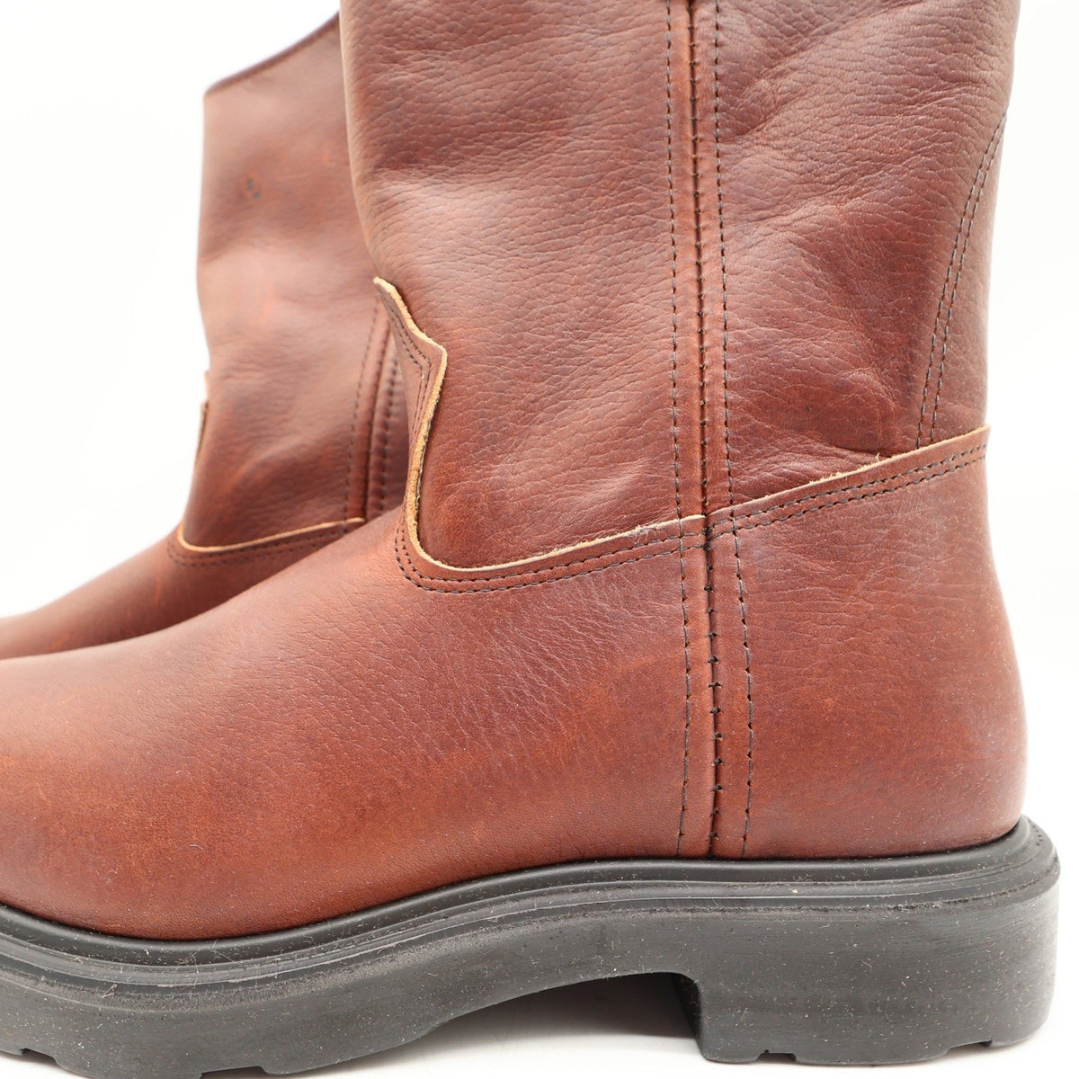 Red Wing 1132 Pecos Brown Leather Pull-On Work Boots Men's 8E USA New in Box