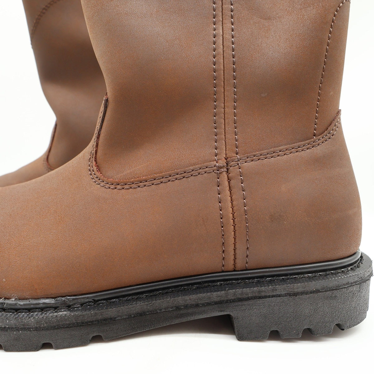 Worx 5701 Steel Toe Work Boots Mens 10.5 Brown Leather New In Box - take2supply