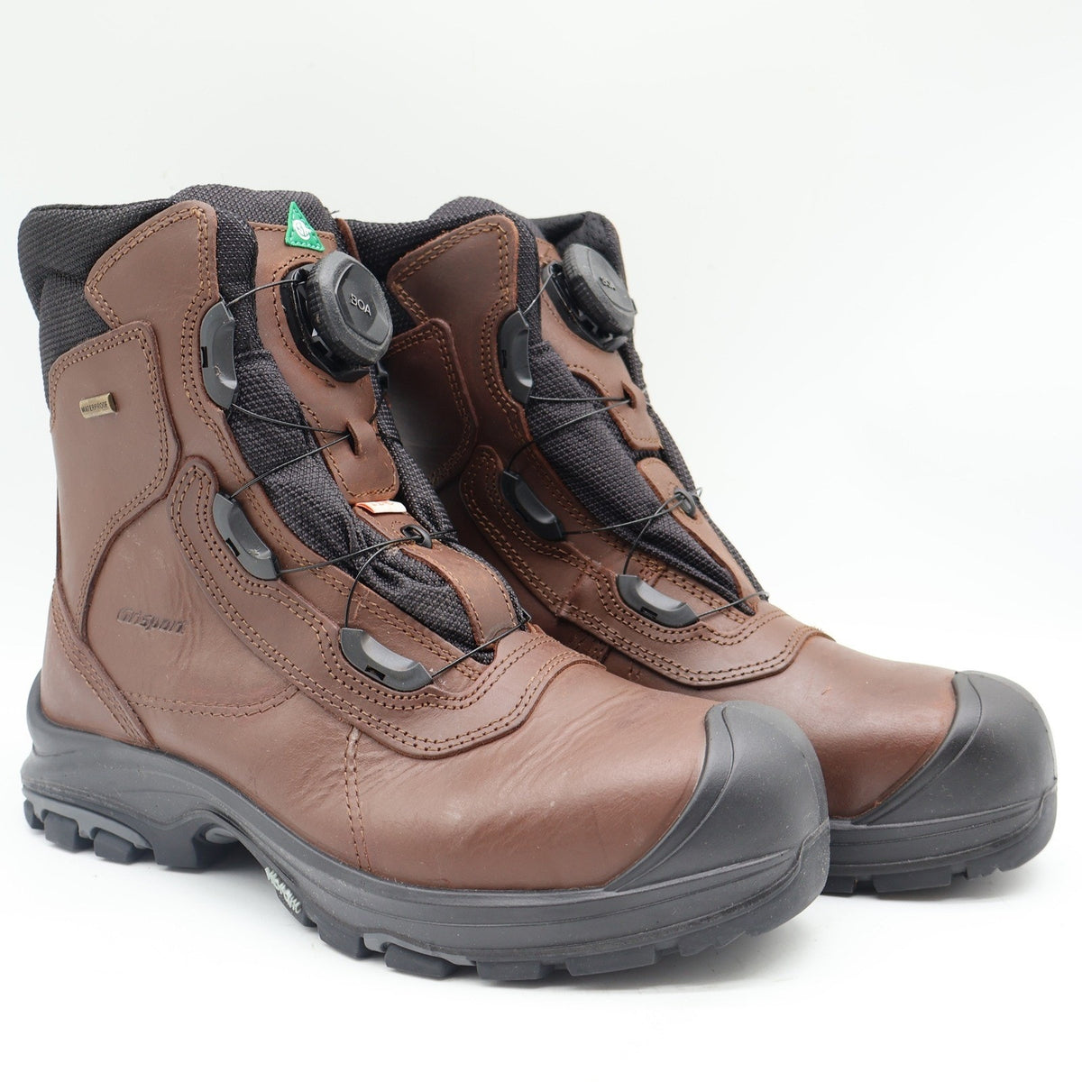 Grisport BOA Constructor Safety Boots Mens 9 Brown Waterproof Vibram 74693CD11K