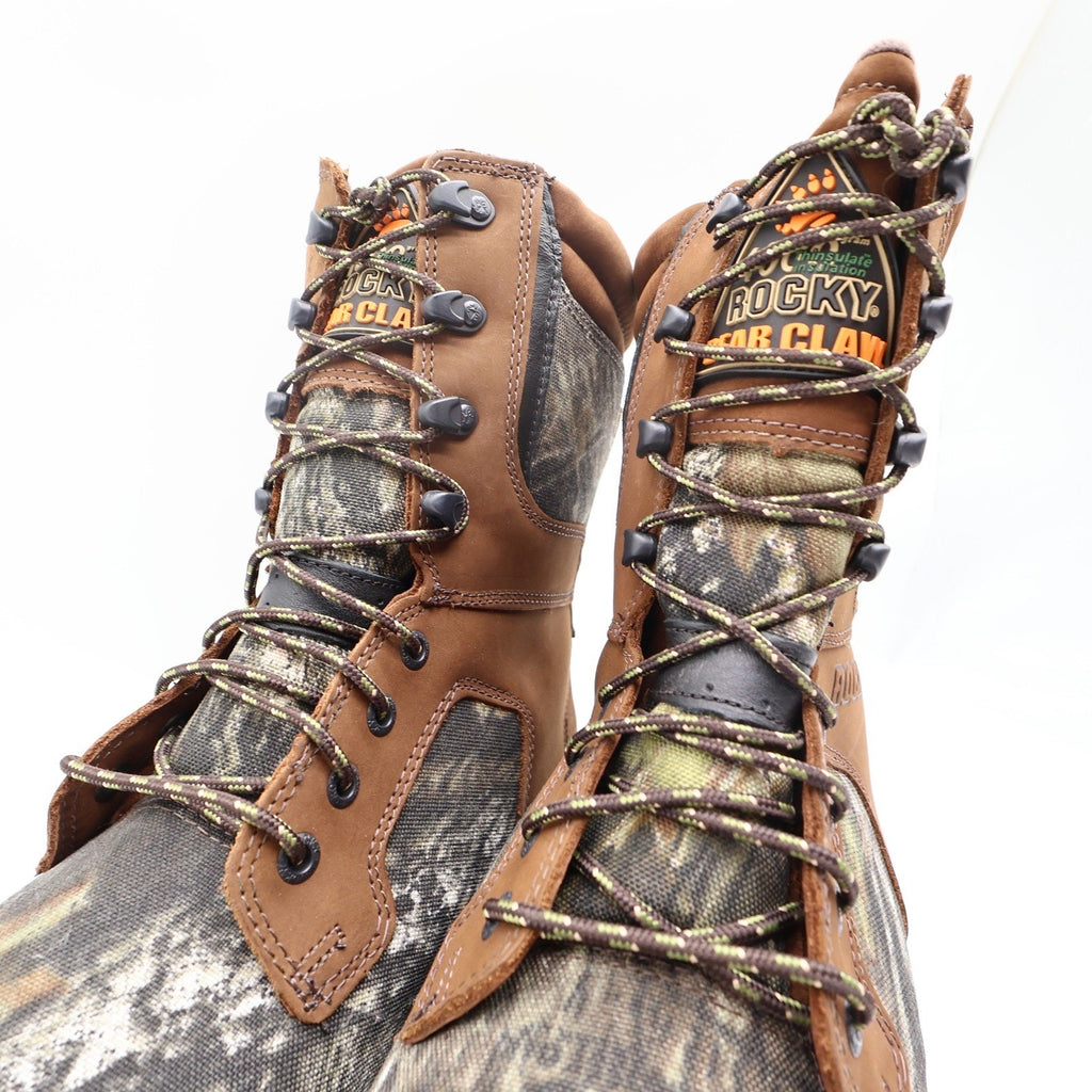 Rocky BearClaw 3D Hunting Boots Mens 11 Brown Camo Gore-Tex 1000g New 9275