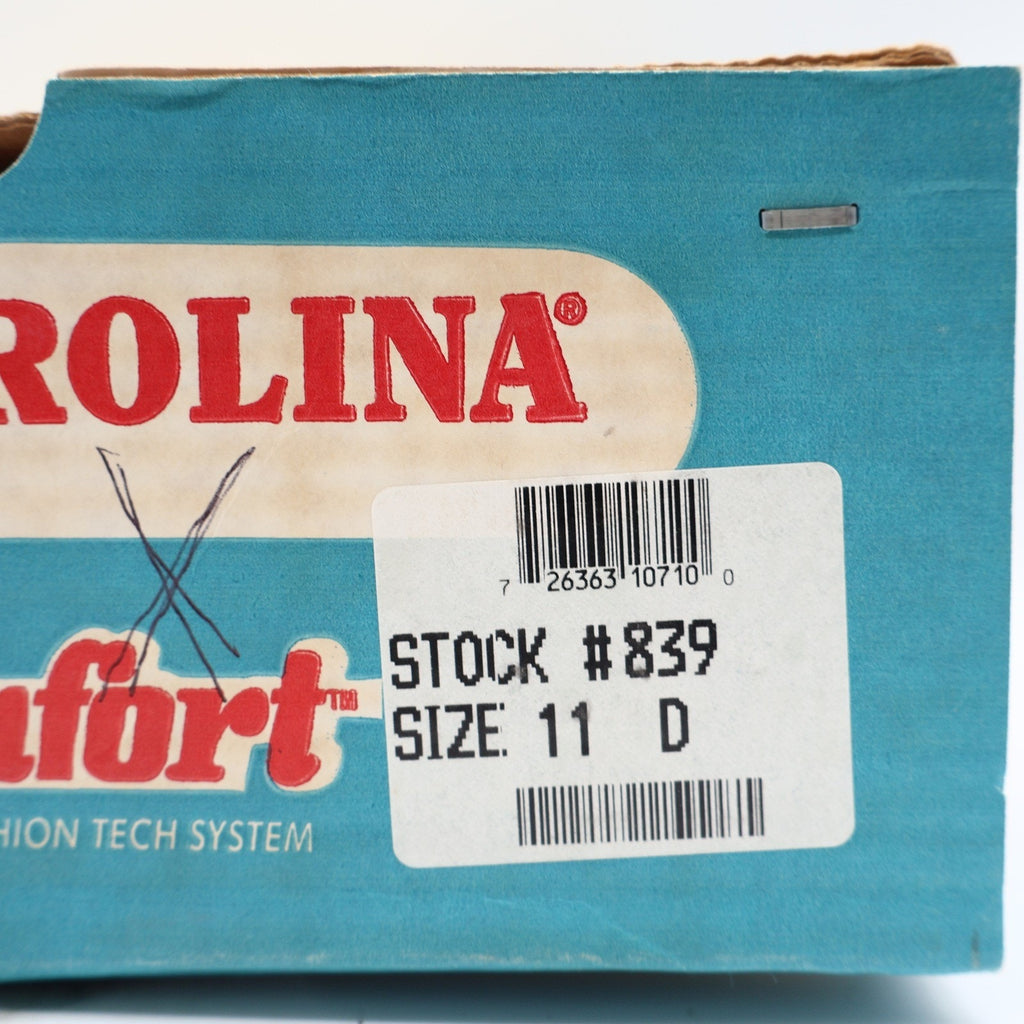 Carolina Work Boots Mens 11 D Vintage Brown Leather 4Comfort Made in USA 839 - take2supply