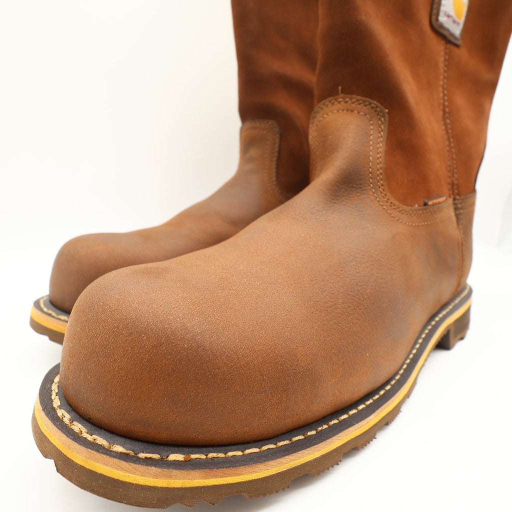 Carhartt Modern Work Boots Mens 12 M Brown Leather Safety Composite Toe NWT - take2supply