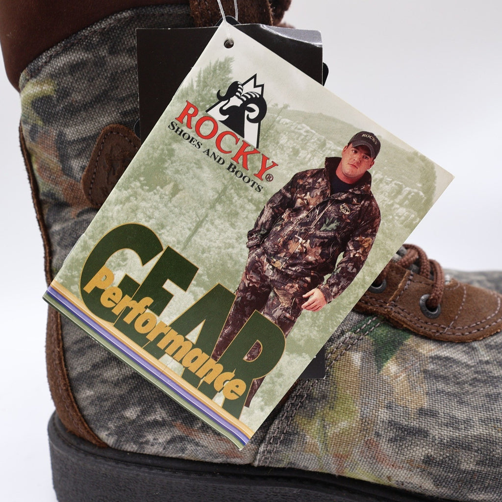 Rocky WildCat Hunting Boots Mens 10 EW Camo Gore-Tex Thinsulate 944 NIB Vintage