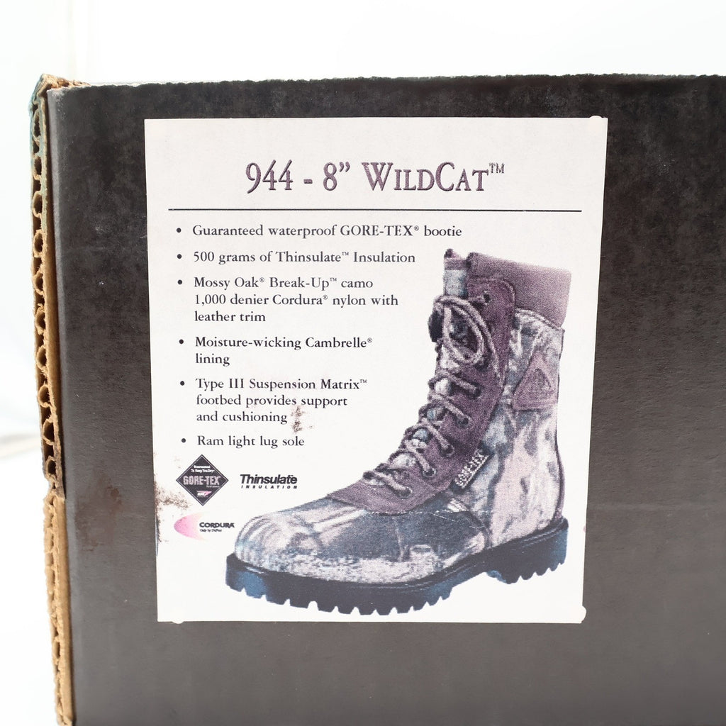 Rocky WildCat 944 Hunting Boots Mens 9.5 MW Camo GORE-TEX NWT
