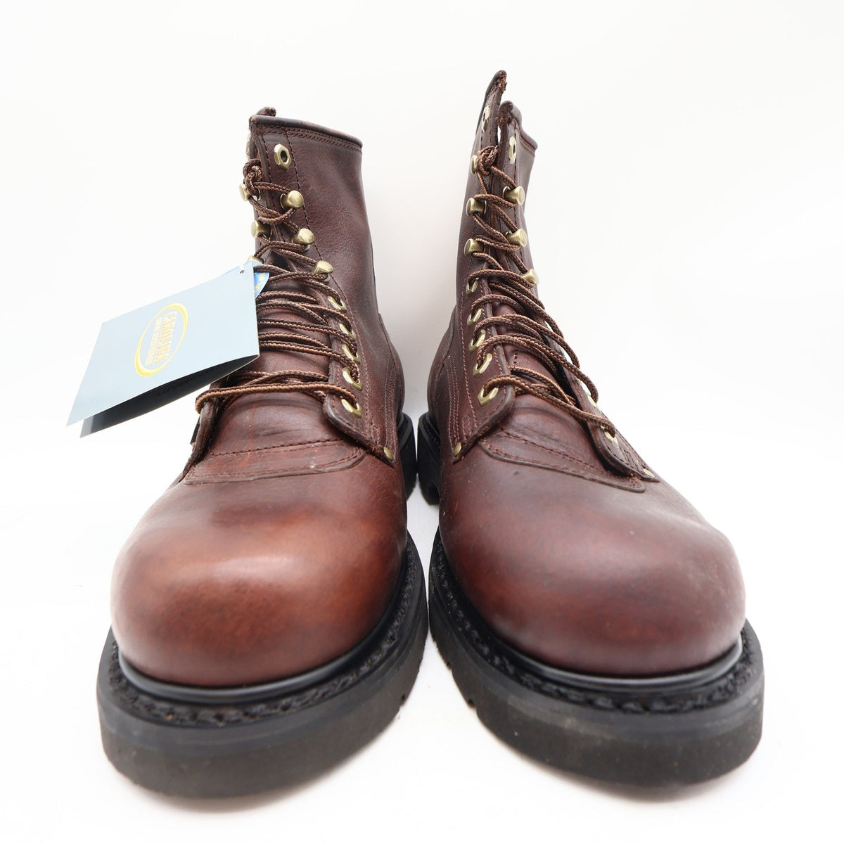 Carolina 8010 Work Boot Mens 9 Brown Briar Retro Leather NWT Electrical Hazard