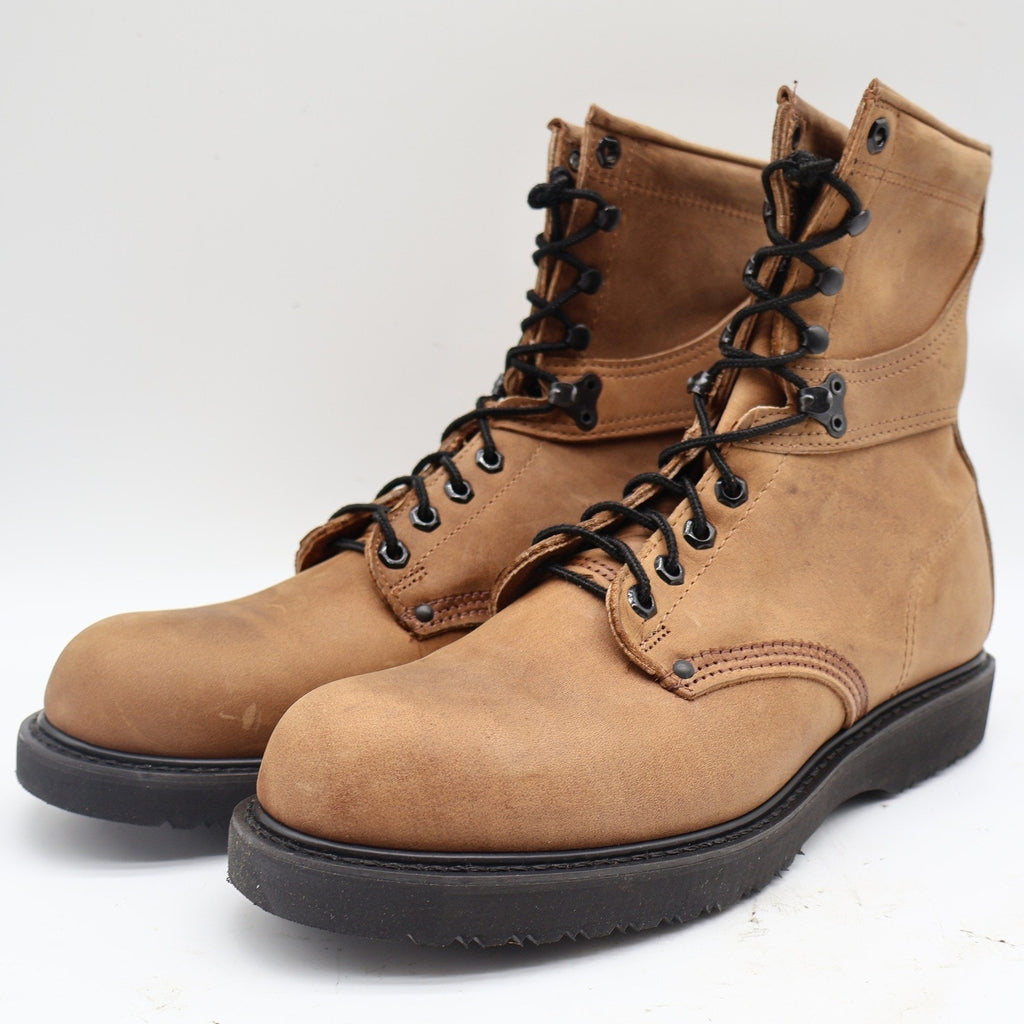Carolina Work Boots Mens 11 D Vintage Brown Leather 4Comfort Made in USA 839 - take2supply