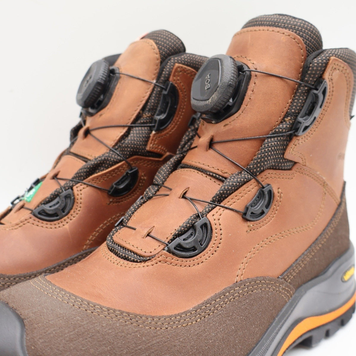 Grisport BOA Wolf Safety Boots Mens 9 Brown Leather Waterproof Vibram EH PR 6in