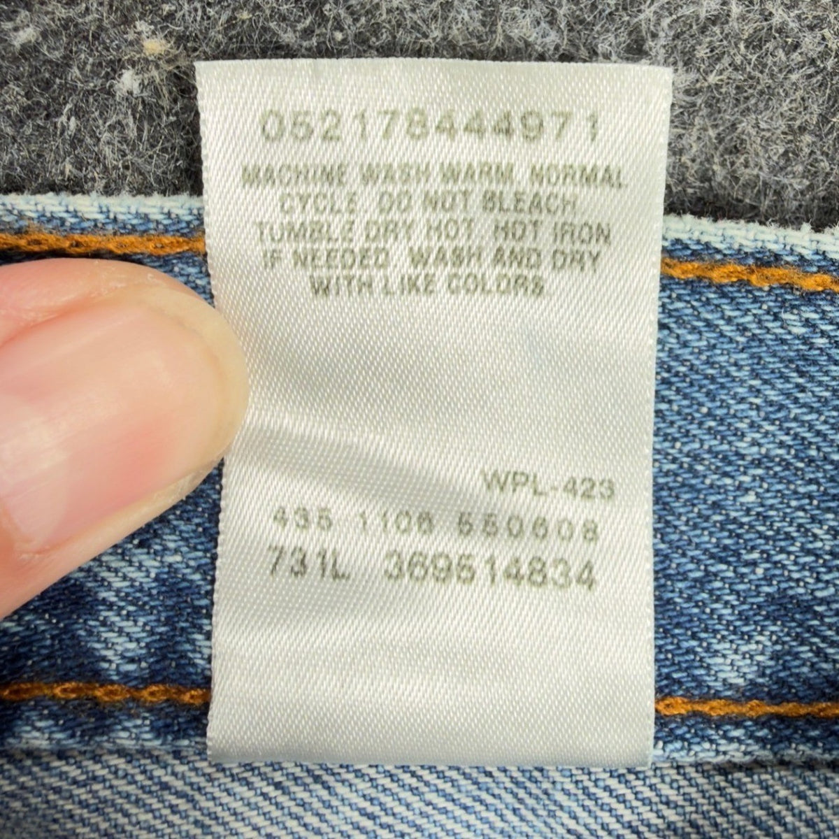 Levi's Y2K 550 Relaxed Shorts Misses 4 Blue Cotton Denim NWT Deadstock