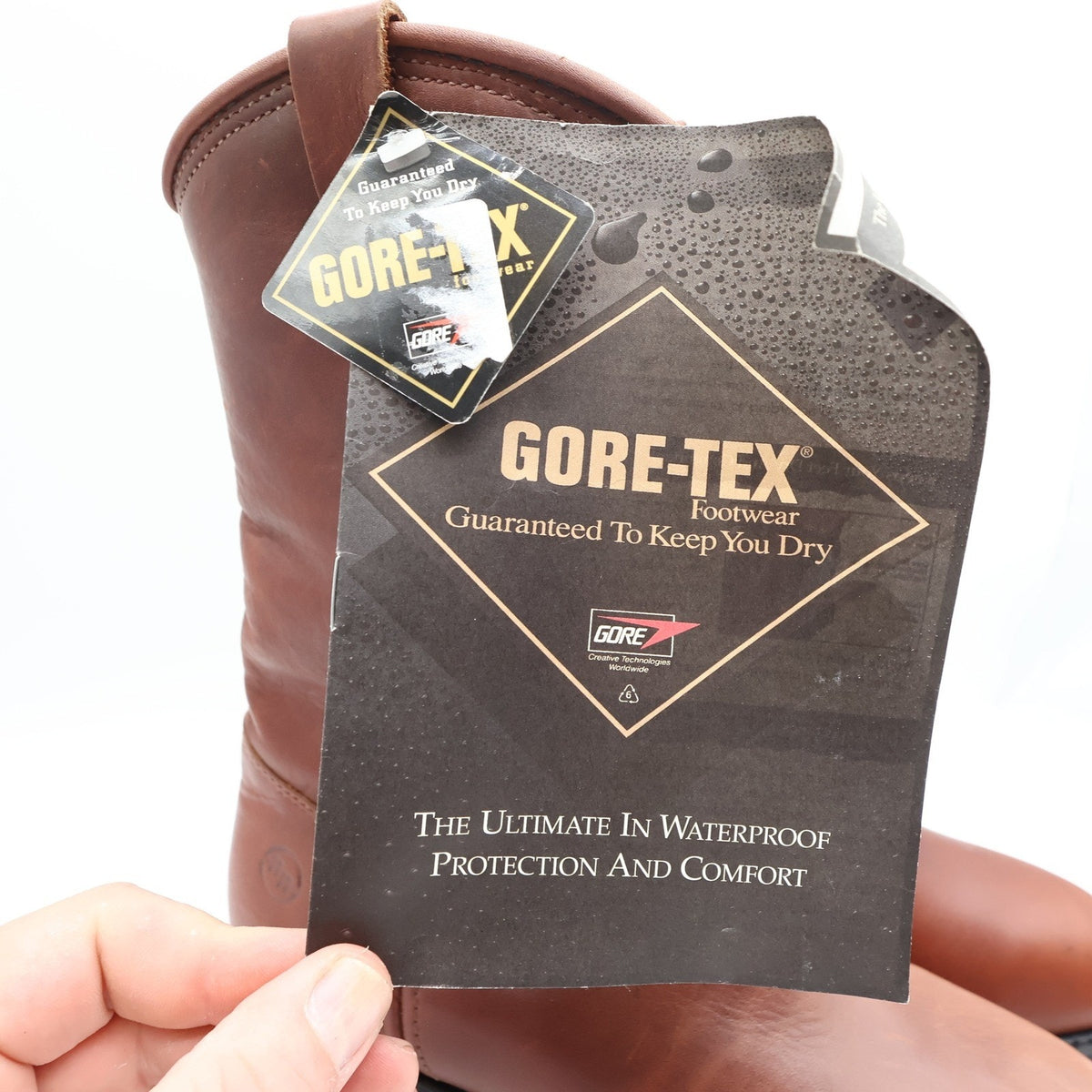 Double-H 2580 Gore-Tex Boots Mens 9.5 D Brown Leather NIB New