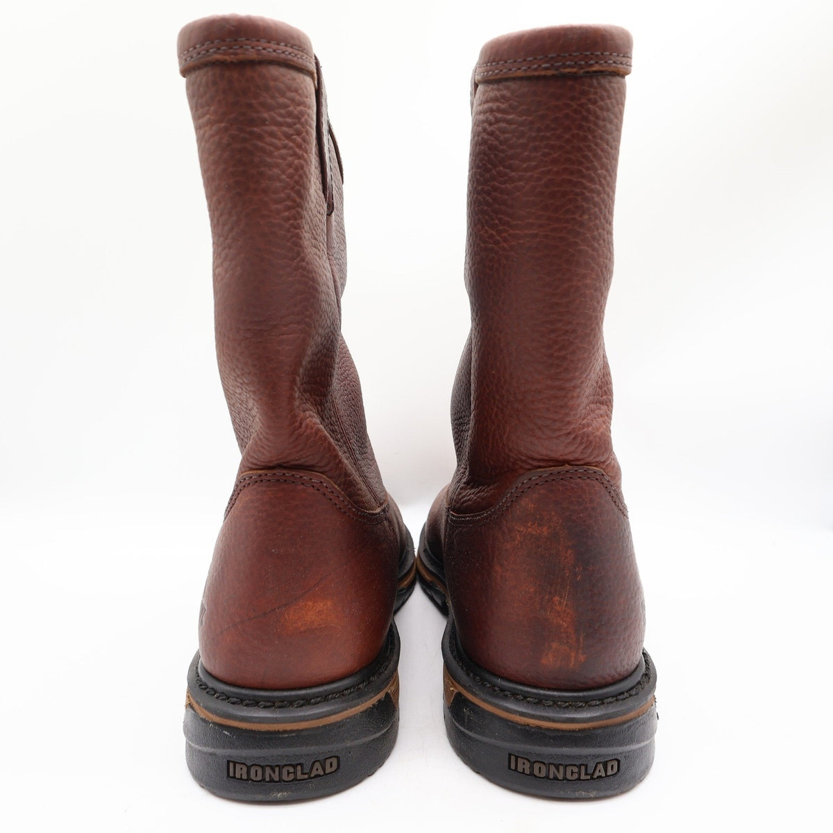 Rocky IronClad 5685 10-Inch Waterproof Pull-On Work Boots Men's 11W Brown NWT
