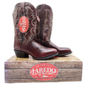 Laredo 68458 Black Cherry Leather R Toe Cowboy Boots Men's 8.5D NWT