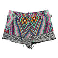 My Michelle Modern Tribal Print Shorts Juniors XL Multi Polyester NWT
