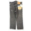 Vintage Lee Boys 5 Regular Riders Black Acid Wash Straight Leg Jeans NWT USA