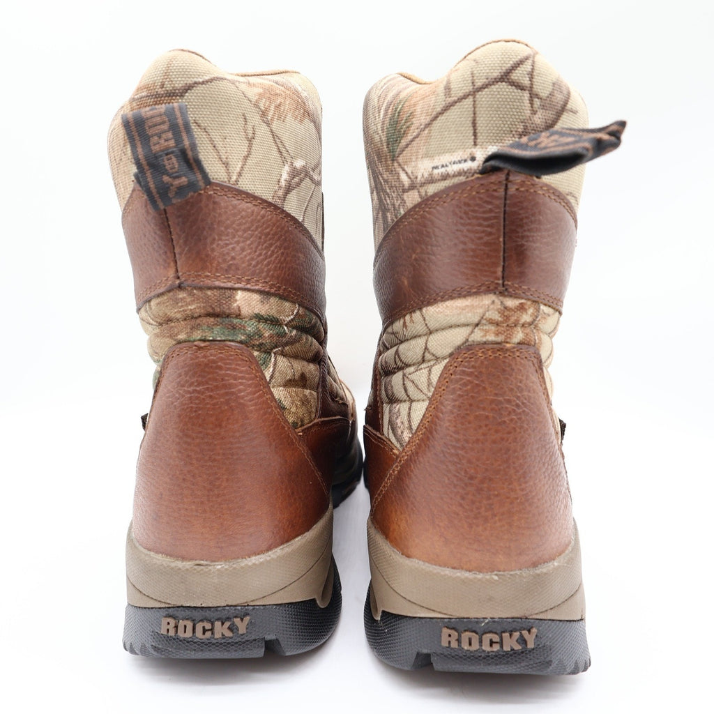 Rocky ErgoTuff Hunting Boots Mens 10.5M Camo Waterproof Insulated NIB - take2supply