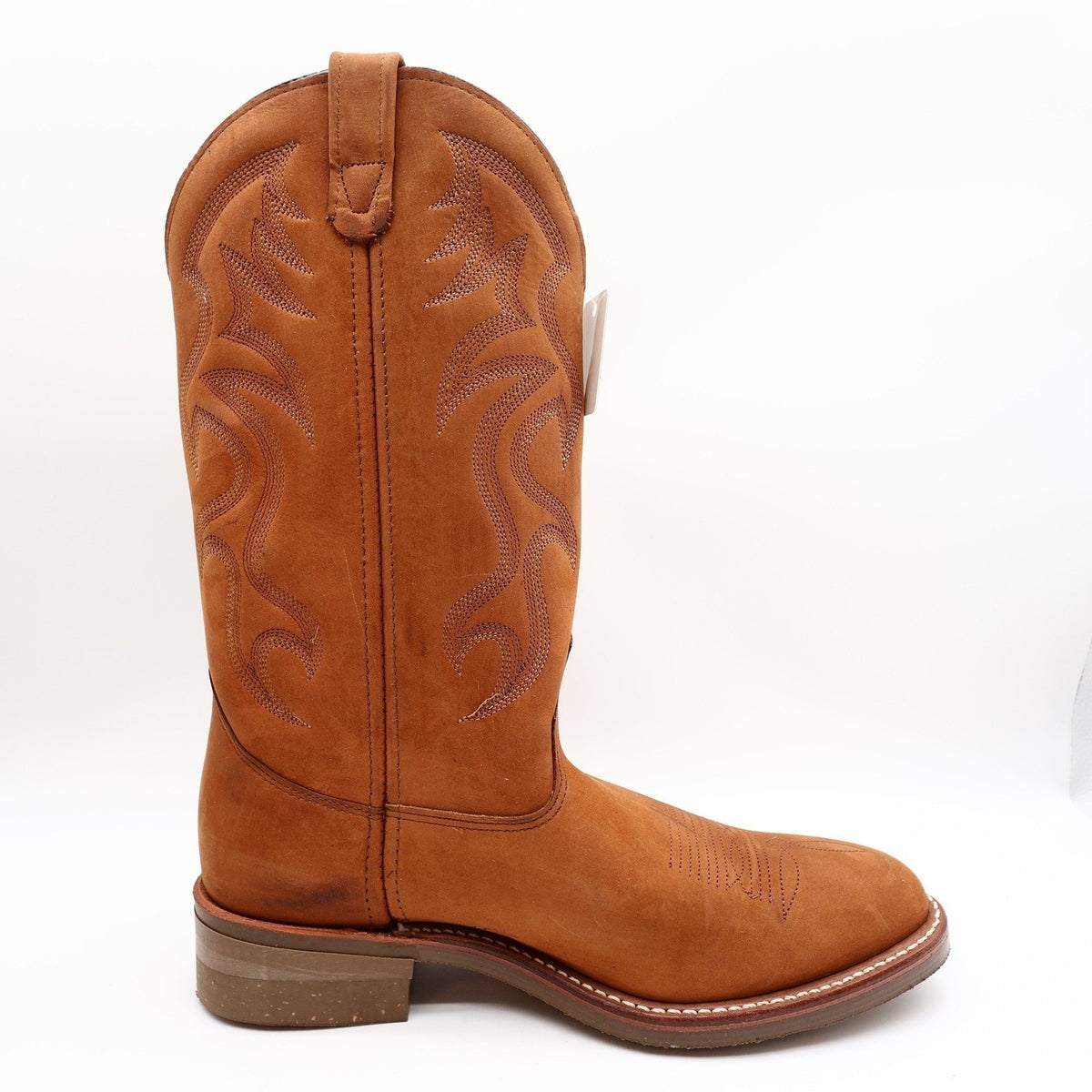 Double-H DH3250 Work Western Boots Mens 11.5 D Tan Leather NWT