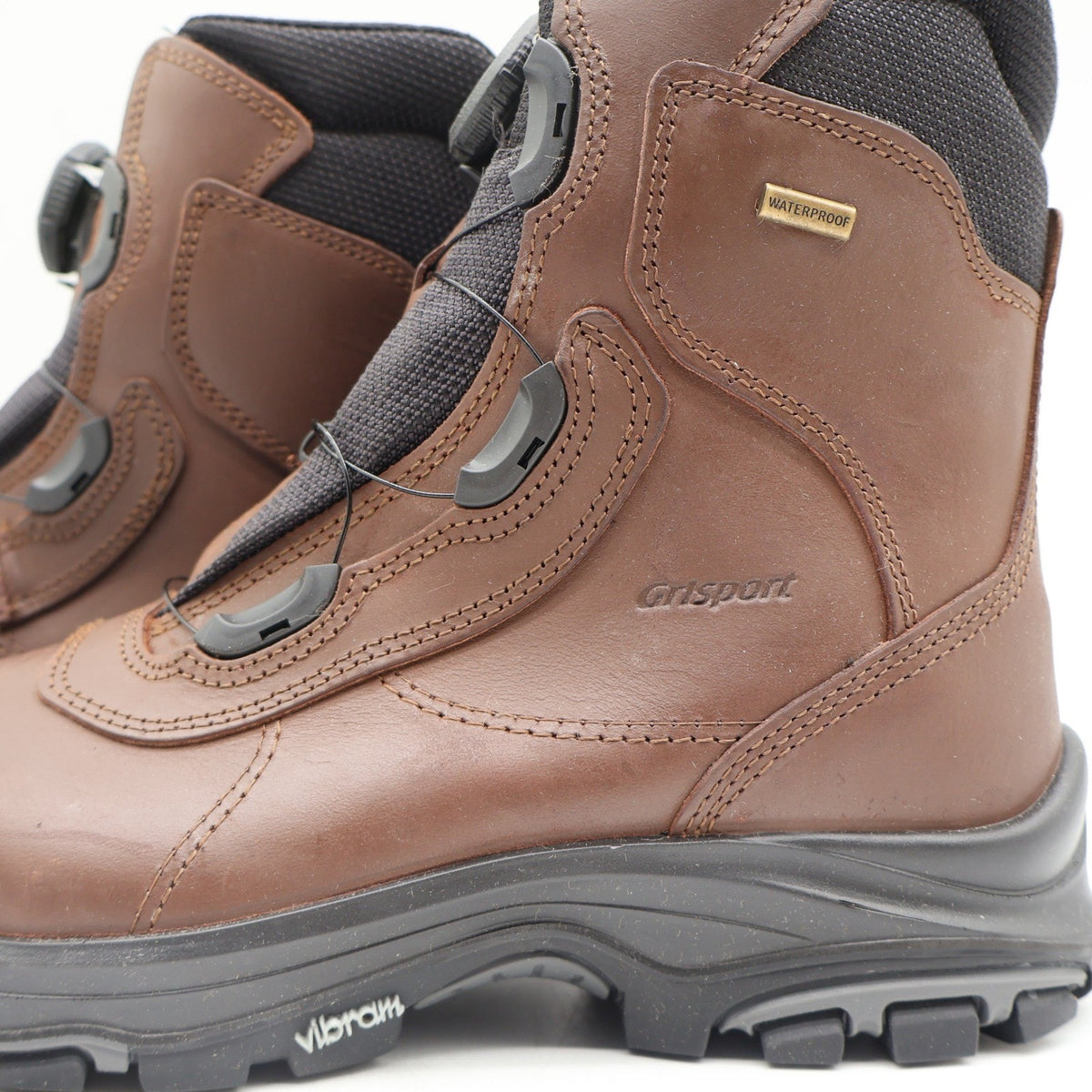 Grisport BOA Constructor Safety Boots Mens 9 Brown Waterproof Vibram 74693CD11K