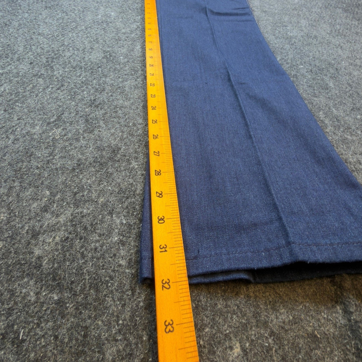 Fancy Props Vintage 70s Jeans Pants Womens 12 Blue High Waist Belted Wide Leg