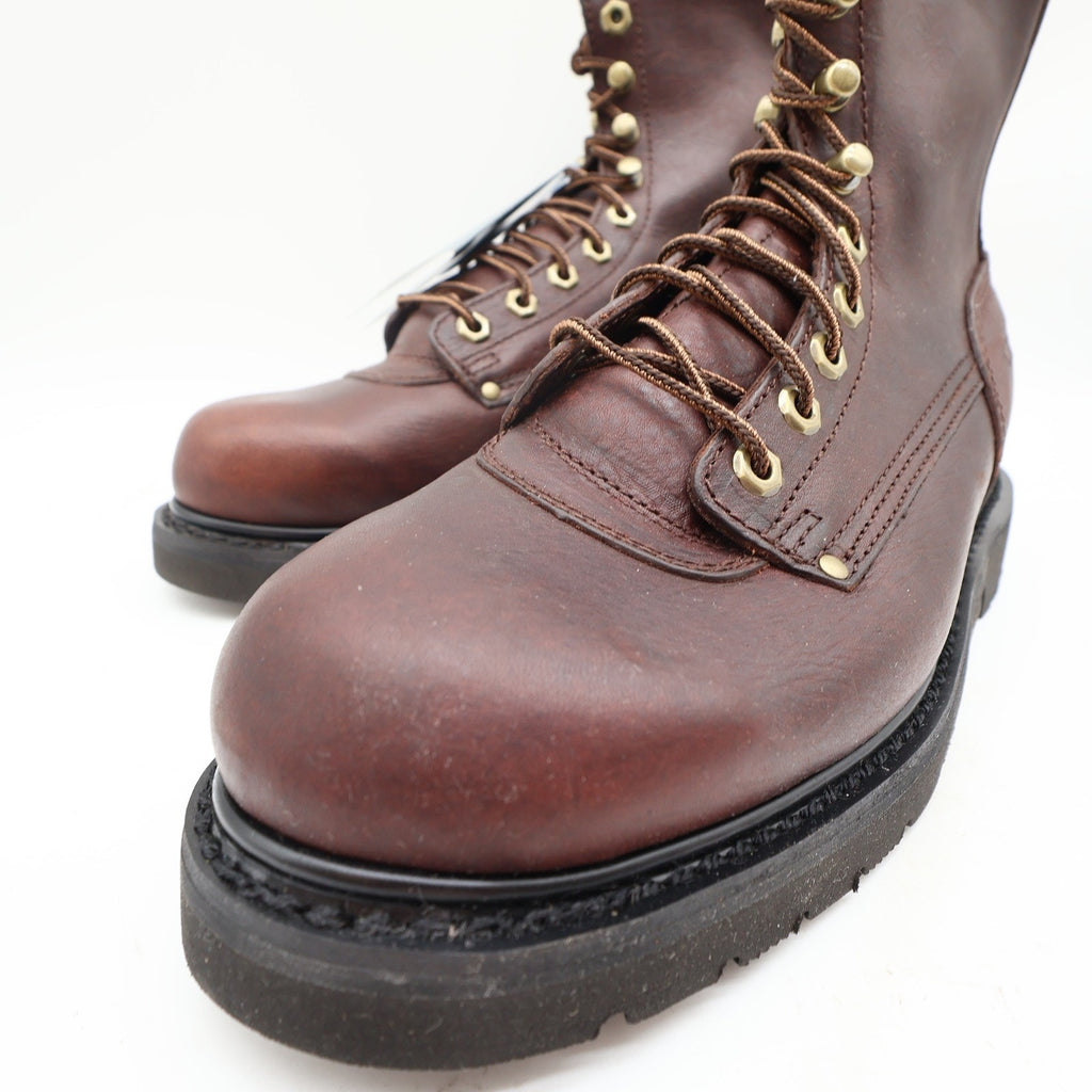 Carolina 8010 Work Boot Mens 9 Brown Briar Retro Leather NWT Electrical Hazard