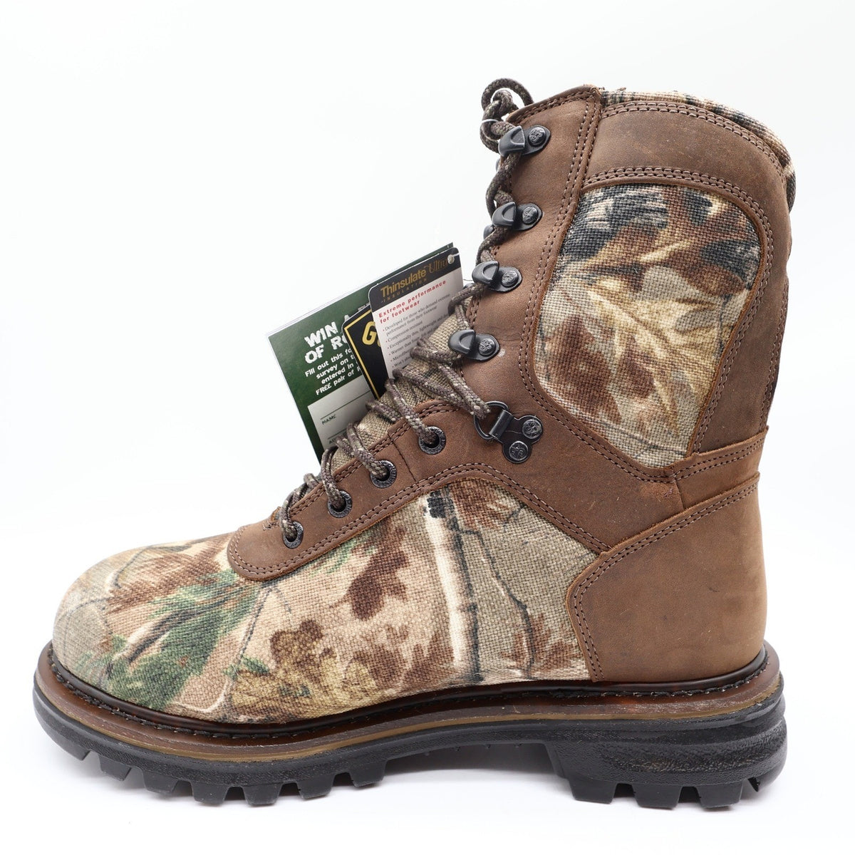 Rocky 9" CornStalker GTX Hunting Boots Mens 9W Camo Leather NWT