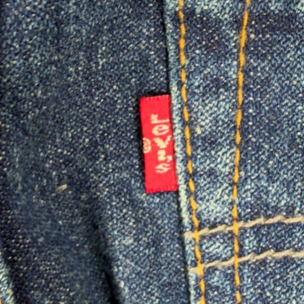 Levi's Y2K 549 Relaxed Straight Shorts Boys 4 Blue Ramie Cotton NWT