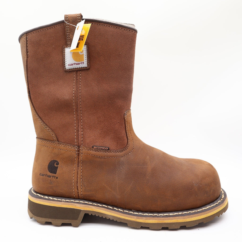 Carhartt Work Boots Mens 9.5 M Pull-On Waterproof Composite Toe CMP1453 NIB - take2supply