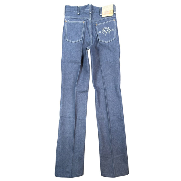 Maverick Vintage 70s Jeans Boys 16 Slim USA Blue Denim NWT Z128MNS 26x29