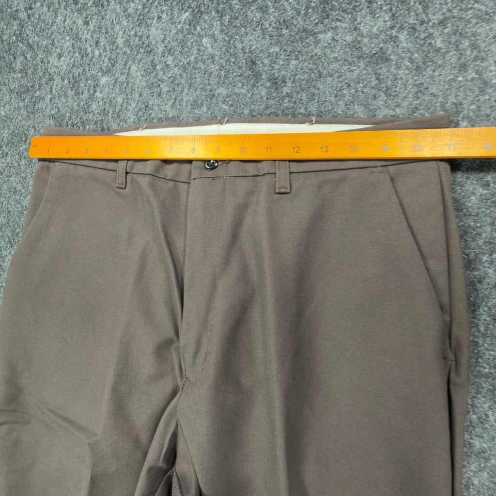 Red Kap 90s Vintage Work Pants Mens 34 Brown Twill Deadstock NWT