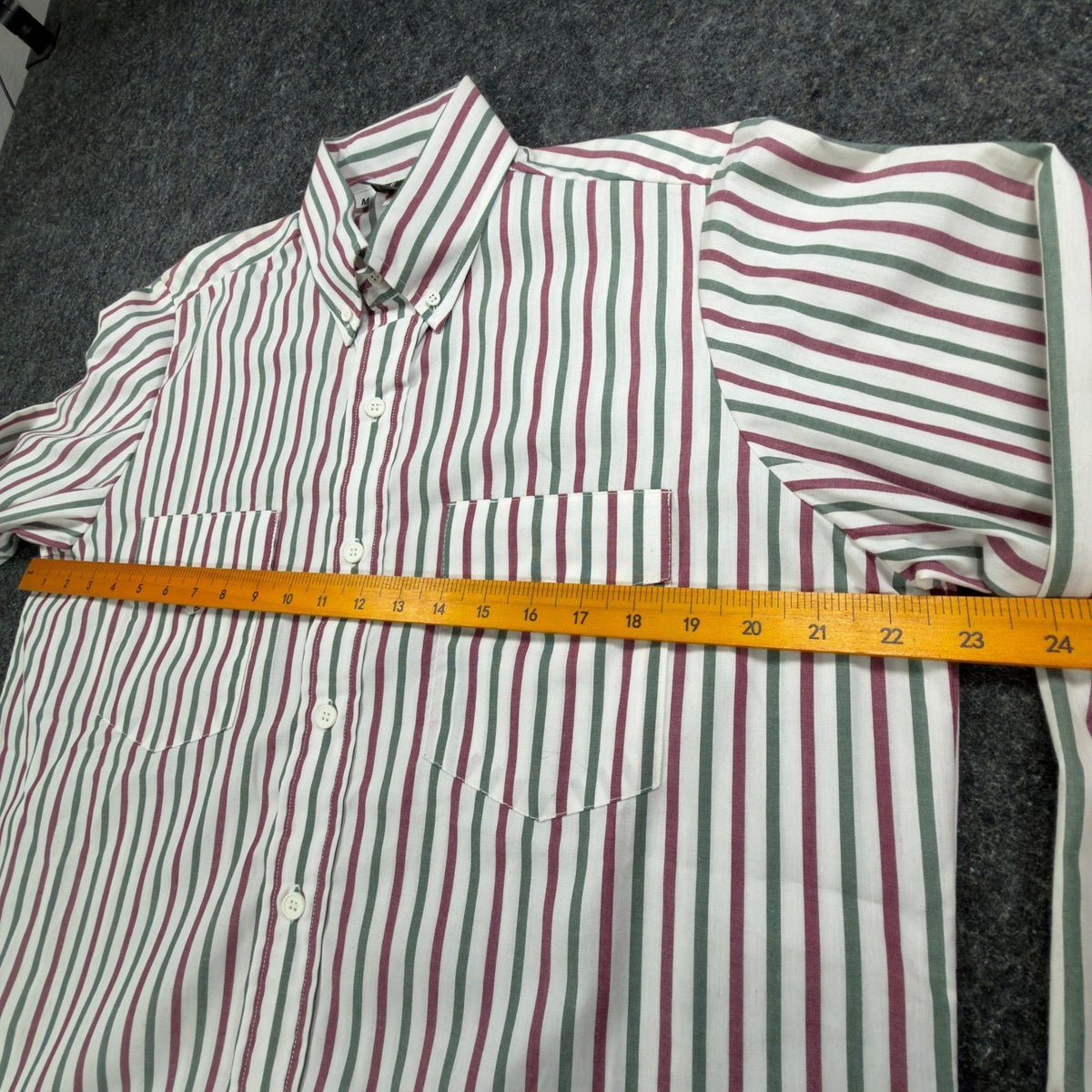 Laravan Vintage 90s Western Shirt Mens M Striped Button Down Multicolor Exc - take2supply