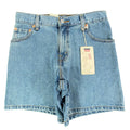 Levi's Y2K 550 Relaxed Shorts Misses 4 Blue Cotton Denim NWT Deadstock