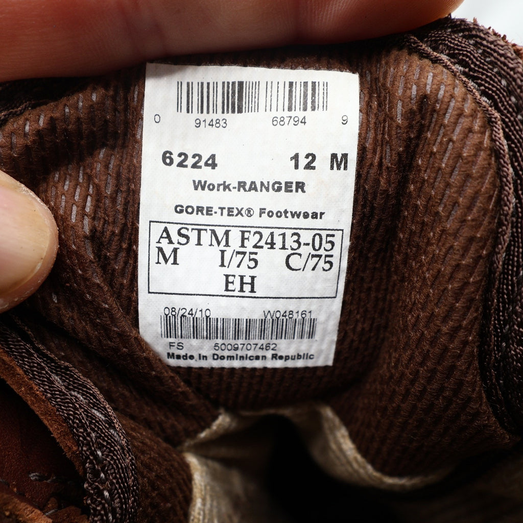 Rocky 6224 Steel Toe Ranger Work Boots Mens 12M Brown Leather Gore-Tex New
