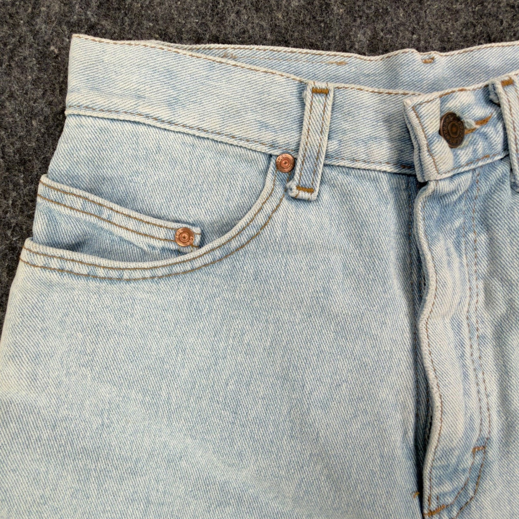 Lee 90s Vintage Relaxed Denim Shorts Junior 9 Light Wash NWT NIB - take2supply