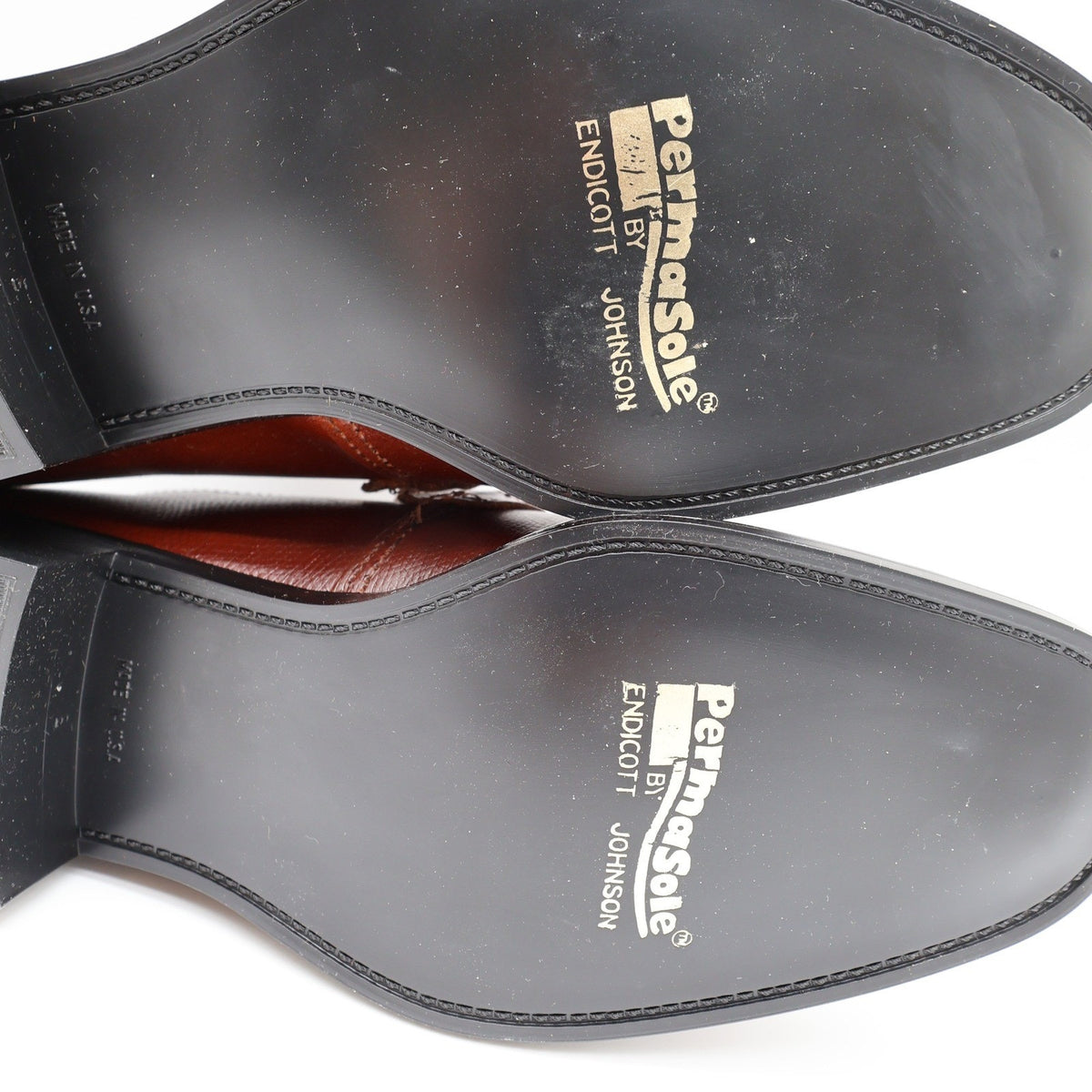 Barclay Loafers Mens 10 D Vintage Brown Bit Slip On Dress Shoes USA Made 96150