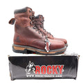Rocky IronClad 5693 Work Boots Mens 12 M Brown Leather Waterproof NWT