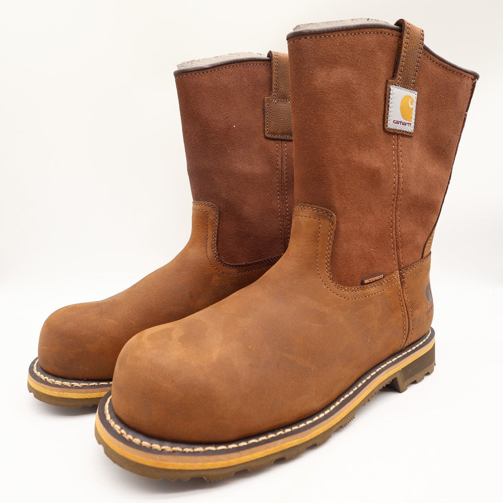 Carhartt Work Boots Mens 9.5 M Pull-On Waterproof Composite Toe CMP1453 NIB - take2supply