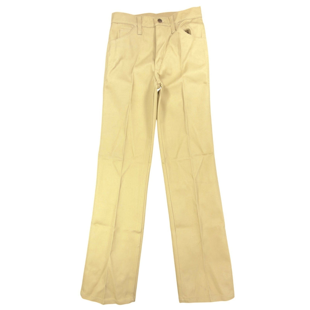 Dee Cee Vintage 70s Work Pants Mens 28x32 Tan Cotton Blend NEW Made in USA