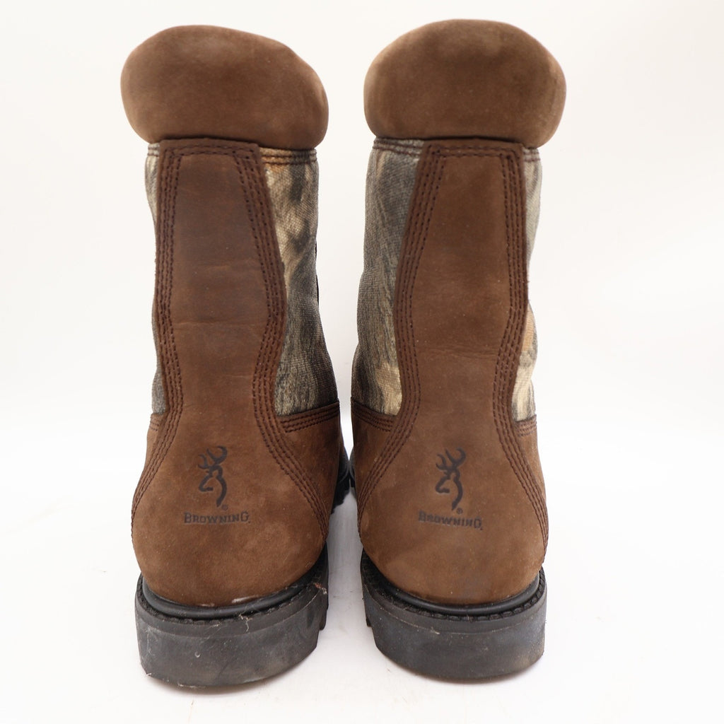 Browning 30300 Hunting Boots Mens 8 Coffee Camo Leather Waterproof New