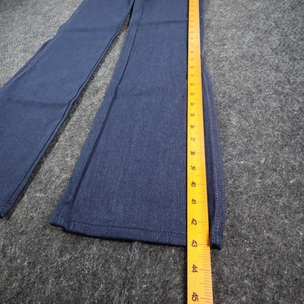 Maverick Jeans Boys 27x34 Vintage 70s Dark Wash Denim Straight Leg Made in USA - take2supply