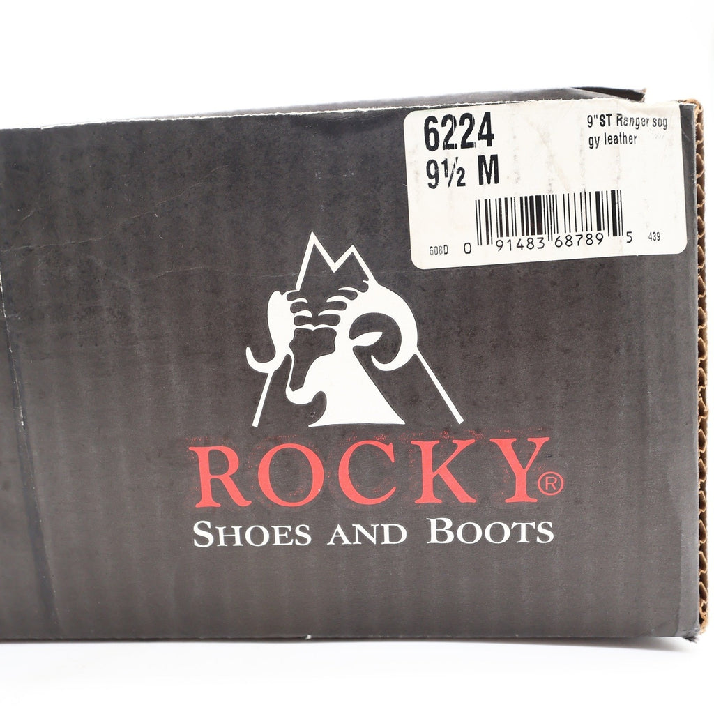 Rocky 6224 Steel Toe Ranger Work Boots Mens 9.5 Brown Leather GORE-TEX NIB