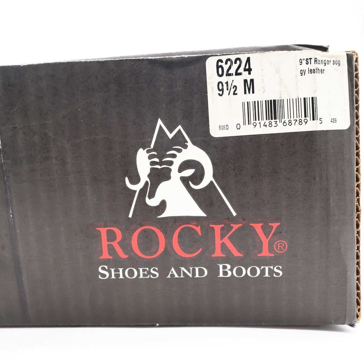 Rocky 6224 Steel Toe Ranger Work Boots Mens 9.5 Brown Leather GORE-TEX NIB