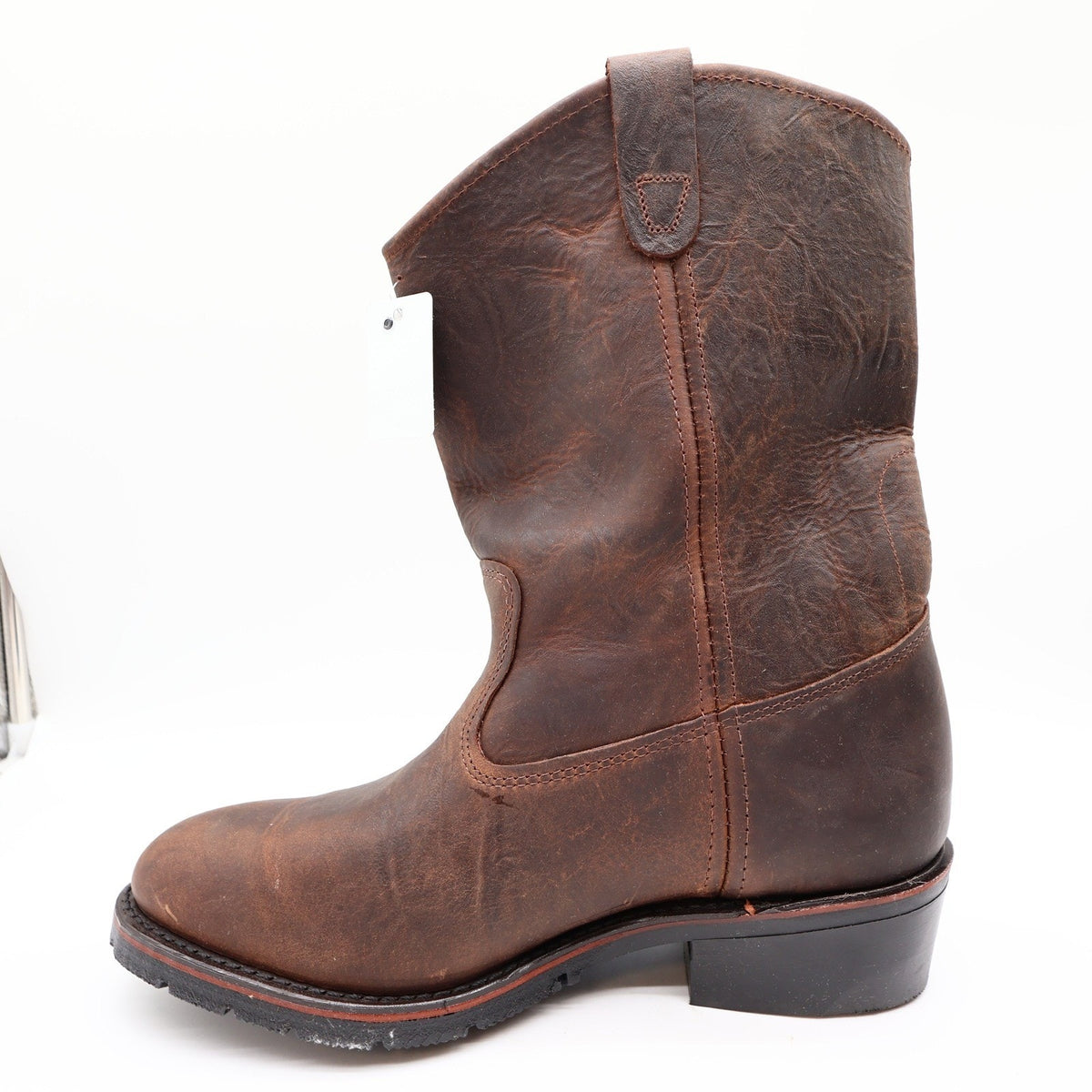 Double-H 11" AG7 Ranch Wellington Mens 10.5 2E Brown Leather NWT 2522