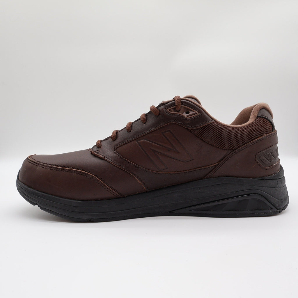 New Balance 928v2 Mens 10.5 Brown Leather Walking Shoes MW928BR2 Rollbar NEW