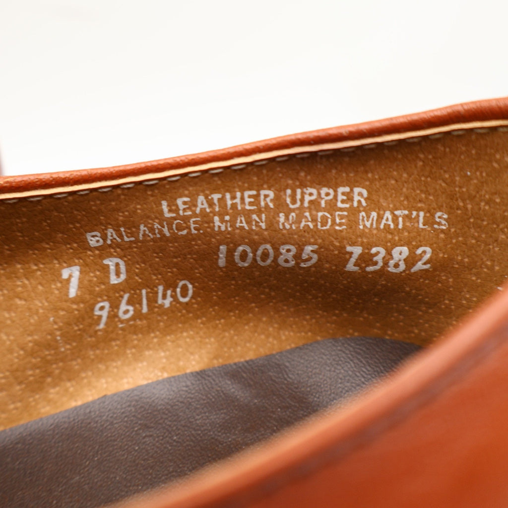 Vintage Barclay Endicott Johnson 96140 Cognac Leather Loafers Men's 7D USA Deadstock