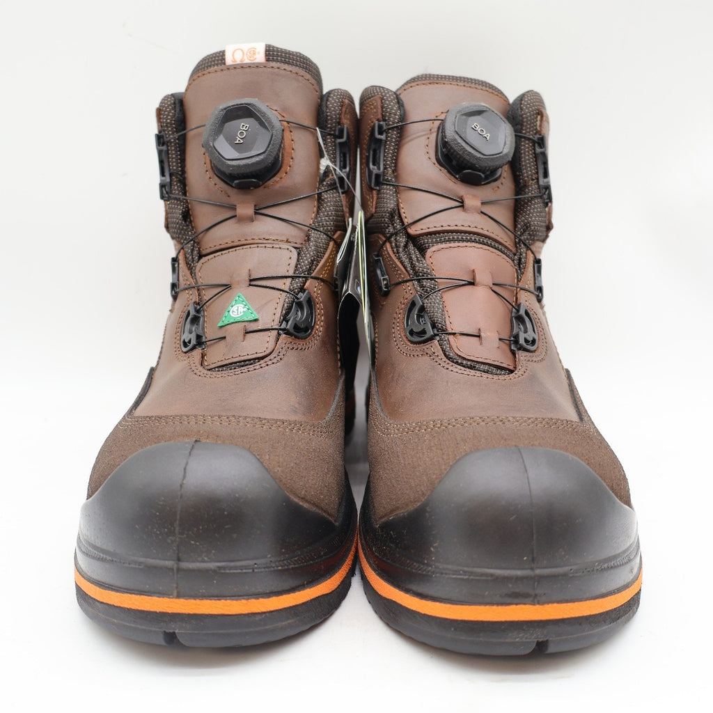 Grisport Atlantic Safety Wear BOA Wolf Boots Mens 10 Brown Leather Waterproof EH
